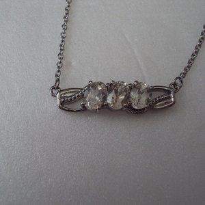 New sapphire sim necklace POS116